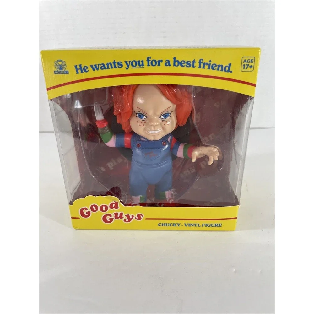 Chucky Good Guys Vinyl Figure 4.7” Toy Collectible 2025